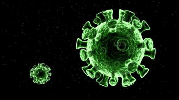 Dünya Koronavirüs Salgını Covid — Stok video