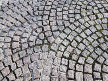 gri dikdörtgen kaya veya yerdeki taş fayanslar