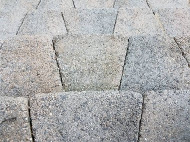 grey stone or cement tile steps or stairs