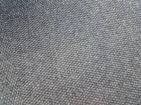 Black and white carpet or rug on floor or background — Stock Photo, Image