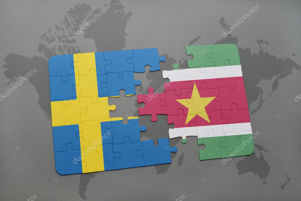 Rompecabezas Con La Bandera Nacional De La Colombia Y Diferentes Paises En Un Contexto De Mapa Mundial 3d Ilustracion Foto De Stock C Ruletkka 127388508