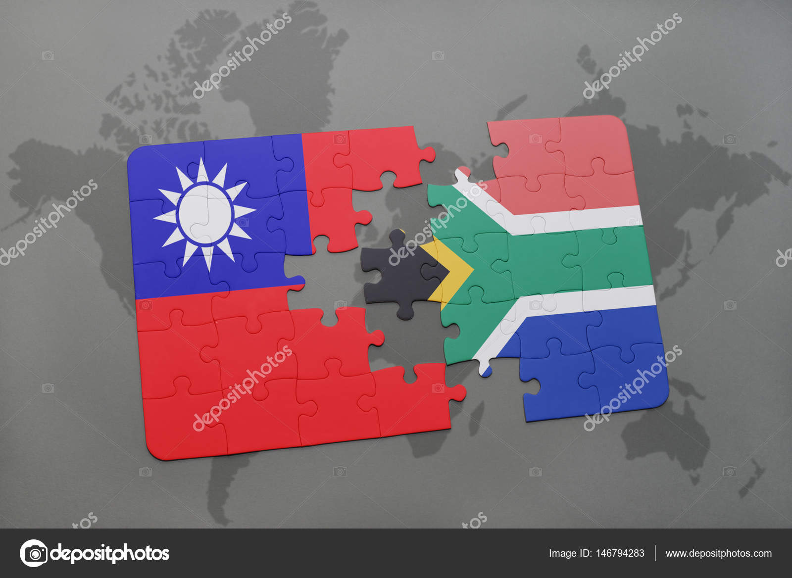無料印刷可能南アフリカ共和国 国旗 - 花の画像
