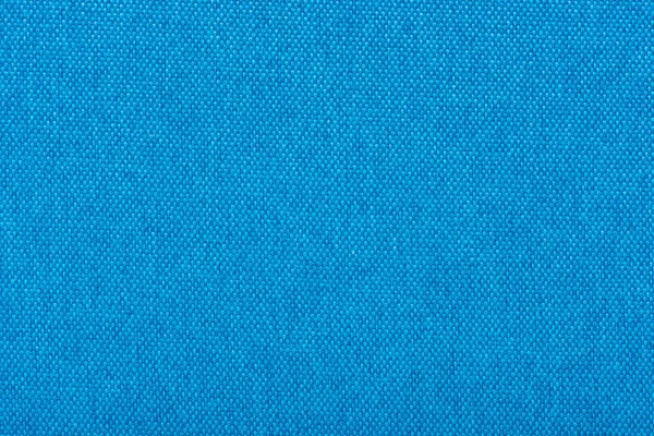 Přírodní lněné tkaniny pro vyšívání. Modrá barva. — Stock fotografie