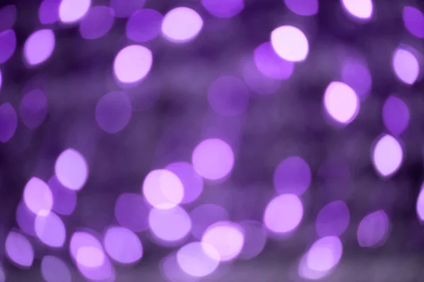 Luminoso bokeh viola, astrazione e sfocatura sfocatura — Foto Stock