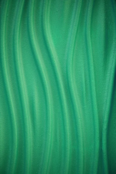 Textura verde fundo ondulado. Decoração de parede interior. Linhas abstratas . — Fotografia de Stock
