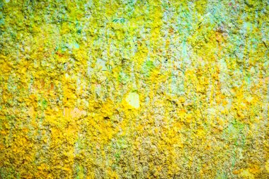 Arka plan ve duvar kağıdı veya doku sarı duvar.