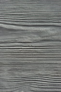 Ahşap doku. Yıpranmış çatlamak çizgilerle gri ahşap tahta. Eski püskü şık tasarımı için doğal arka plan. Gri ahşap zemin görüntü. Yaşlı ağaç yüzey yakın çekim zemin şablon