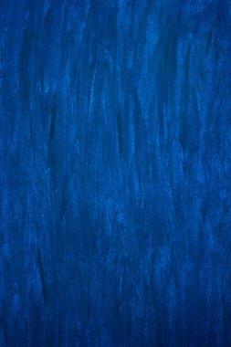 Fırça ile sürülür, koyu mavi ve mavi arka plan.