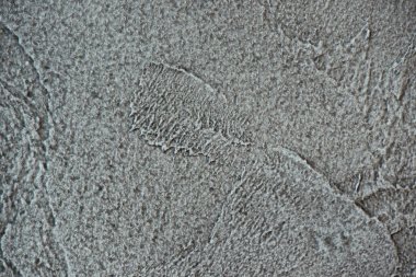 Yapılandırılmış gri macun. Venedik sıva dokusunun eski veya pis arkaplanı kalıp duvar olarak.