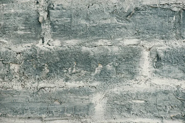 Fondo de pared de ladrillo gris. Textura de ladrillo pintado . —  Fotos de Stock
