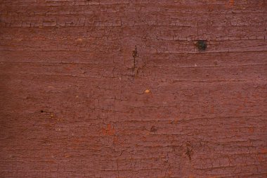 arka plan için kahverengi duvar dokusu. Eski soyulması boya