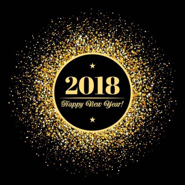 Arka plan Yazıt ve yeni 2018 yıl için tebrikler