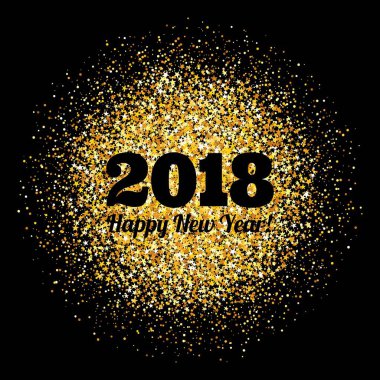 Arka plan Yazıt ve yeni 2018 yıl için tebrikler