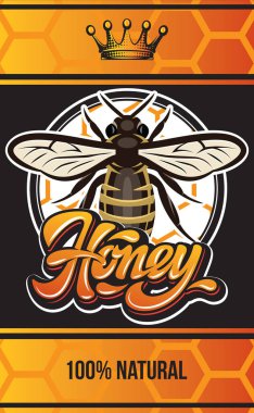 Etiket tasarımı için renk stili vektör şablonu