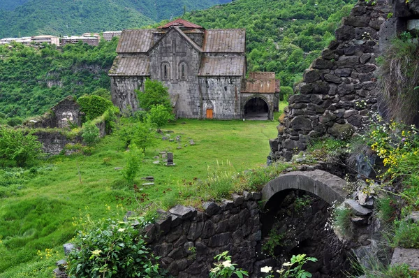 Kolostor Akhtala örmény apostoli egyház — Stock Fotó