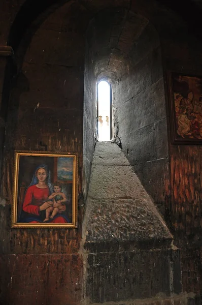 Interiören i det kloster chor virap. Armenien — Stockfoto