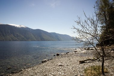 Altay Cumhuriyeti. Teletskoye Gölü