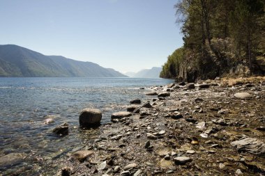 Altay Cumhuriyeti. Teletskoye Gölü