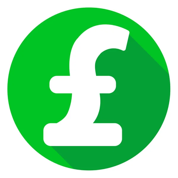 pound ya da para Icon set malzeme tasarımı tarzı