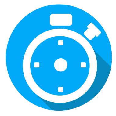 set malzeme tasarımı tarzı zaman ya da kronometre simgesi