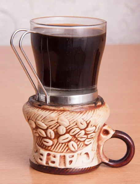 Aroma kaffe korn — Stockfoto