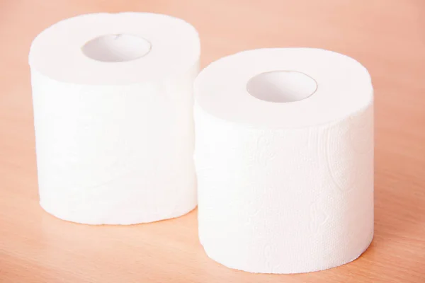 Beyaz tuvalet kağıdı — Stok fotoğraf