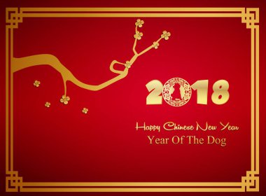 2018 Çin yeni yılı. Köpek yılı