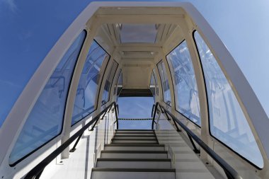 Gökyüzü uçak merdiven