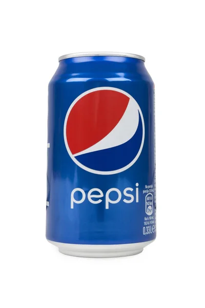 Pepsi blikje — Stockfoto