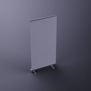 Karanlık Arkaplanlı Yuvarlan Mockup