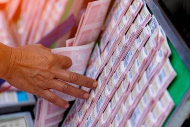 Özenle seçilmiş Tayland Piyango Seçici Odaklanma 