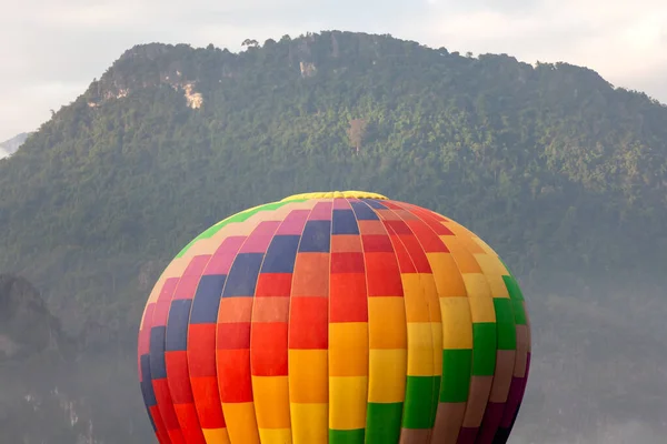 Silhueta Isolada Parapente Alimentado Voando Pôr Sol Conceito Espaço Cópia — Fotografia de Stock