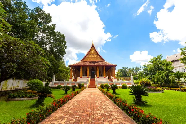 Vientiane Laos 22 Ağustos 2017 Haw Phra Kaew Vientiane Laos Dini Sanatlar Müzesi