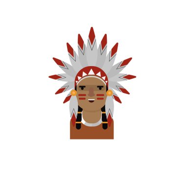 Kızılderili adam avatar