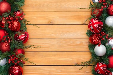 Sedir çift şenlikli Noel sınırında