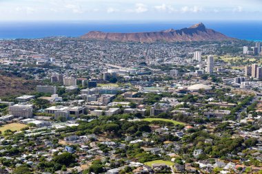 Honolulu, Oahu, ABD Hava cityscape