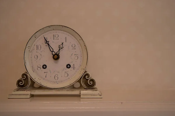 Old beige clock