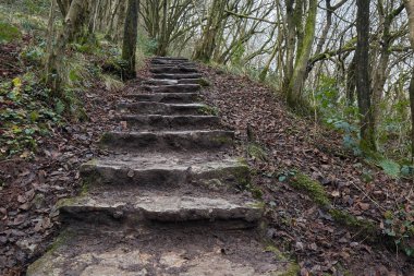 Thor'un mağaranın merdiven .