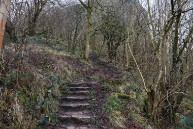 Thor'un mağaranın merdiven .