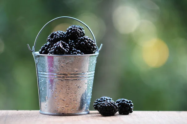 Küçük bir kova içinde BlackBerry