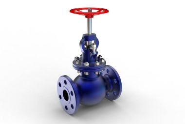 gaz valfleri 3D çizimi