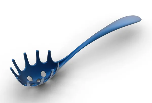 3d illustration of pasta scoop — Stock Photo, Image