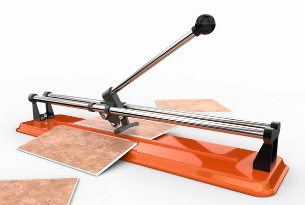 3D illüstrasyon kiremit kesici