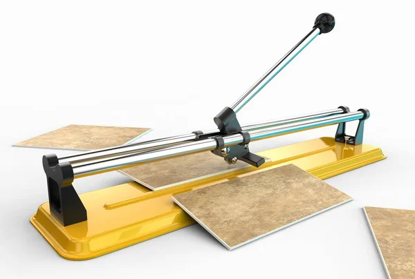 3D illüstrasyon kiremit kesici