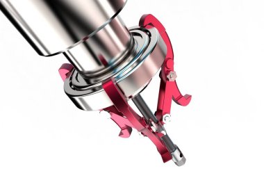 çektirme taşıyan 3d örnek