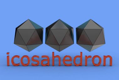 icosahedron 3D çizimi