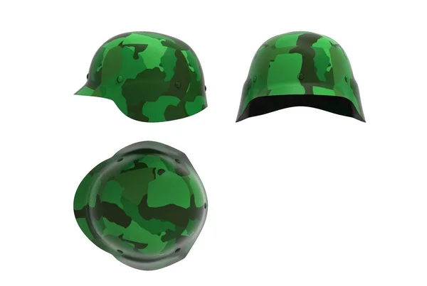 Illustration Military Helmet Isolated Different Backgrounds — 스톡 사진