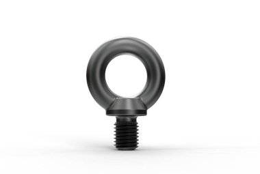 Göz sürgüsünün beyaz üzerine izole edilmiş 3D çizimi