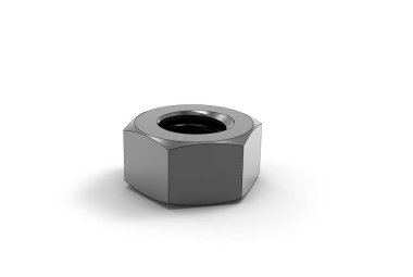 Büyülü fındığın 3 boyutlu çizimi izole edildi