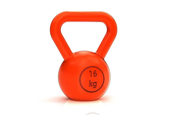 Illustration Kettlebell Isolated — Stock Photo, Image